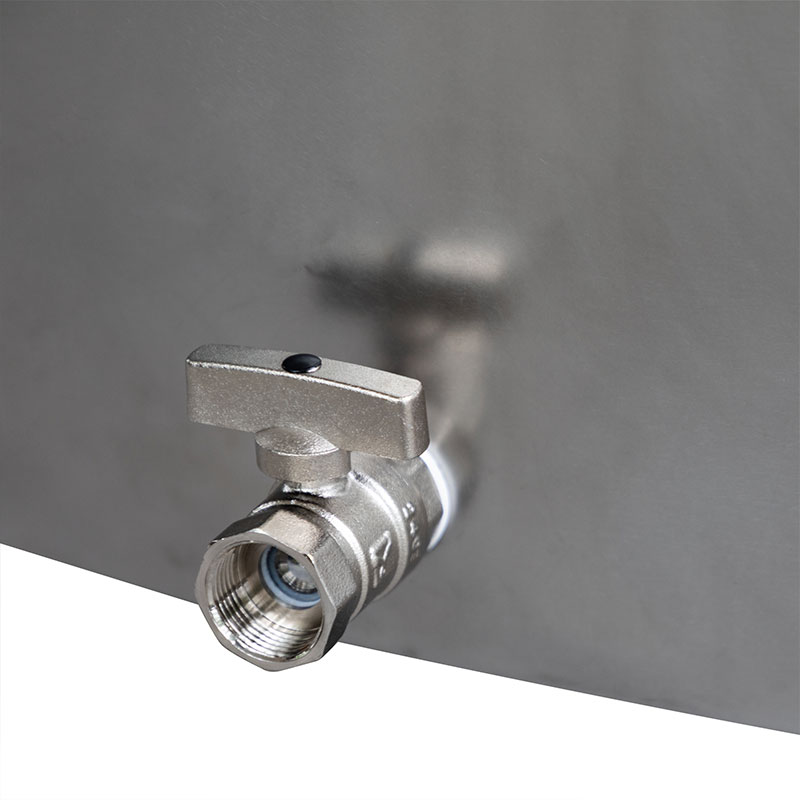 ஆல்-ஸ்டெயின்லெஸ் ஸ்டீல் ஓவல் கோல்ட் ப்ளங் டப்