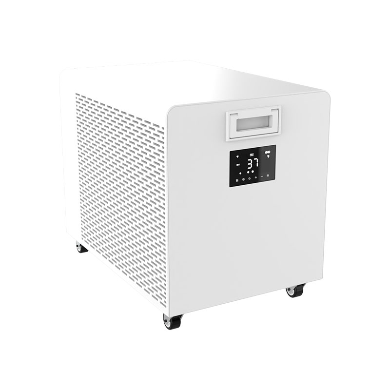 மீட்புக்கு வடிகட்டி பம்புடன் குளிர் வீழ்ச்சி சில்லர்