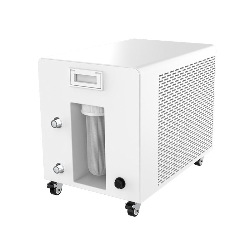 மீட்புக்கு வடிகட்டி பம்புடன் குளிர் வீழ்ச்சி சில்லர்