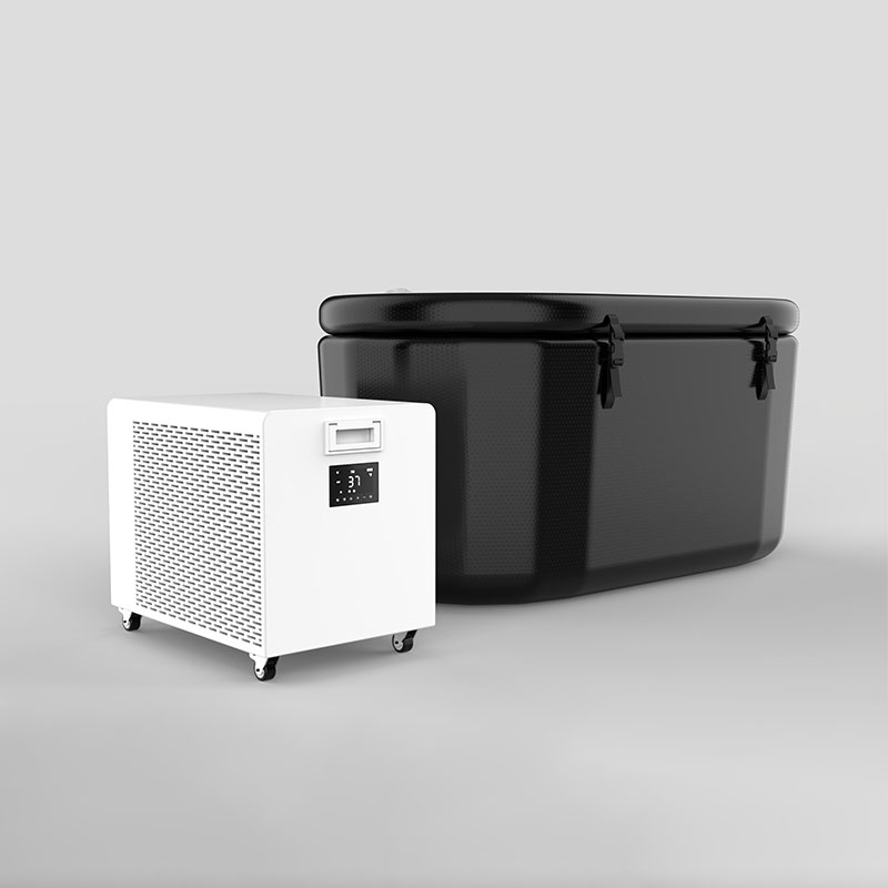 மீட்புக்கு வடிகட்டி பம்புடன் குளிர் வீழ்ச்சி சில்லர்