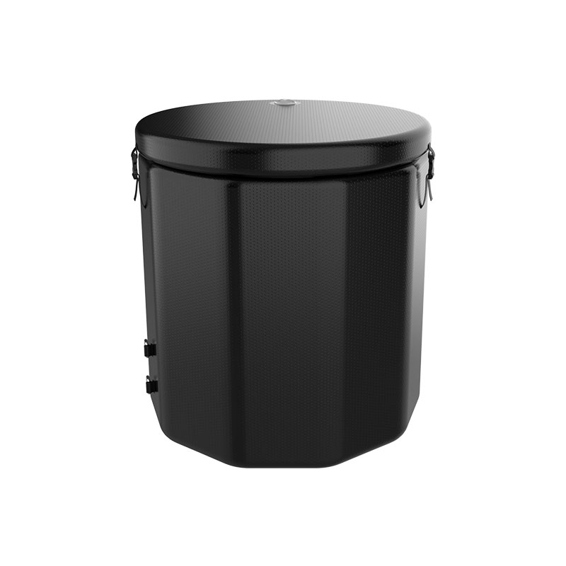 குளிர்ந்த குளியல் மீட்புக்கு ஊதப்பட்ட பனி வீழ்ச்சி தொட்டி