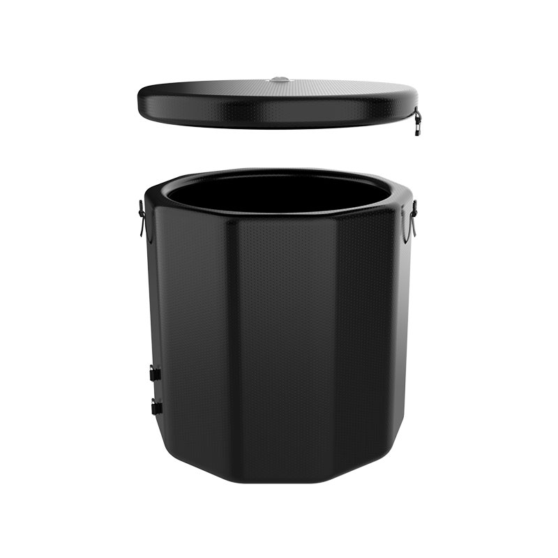 குளிர்ந்த குளியல் மீட்புக்கு ஊதப்பட்ட பனி வீழ்ச்சி தொட்டி