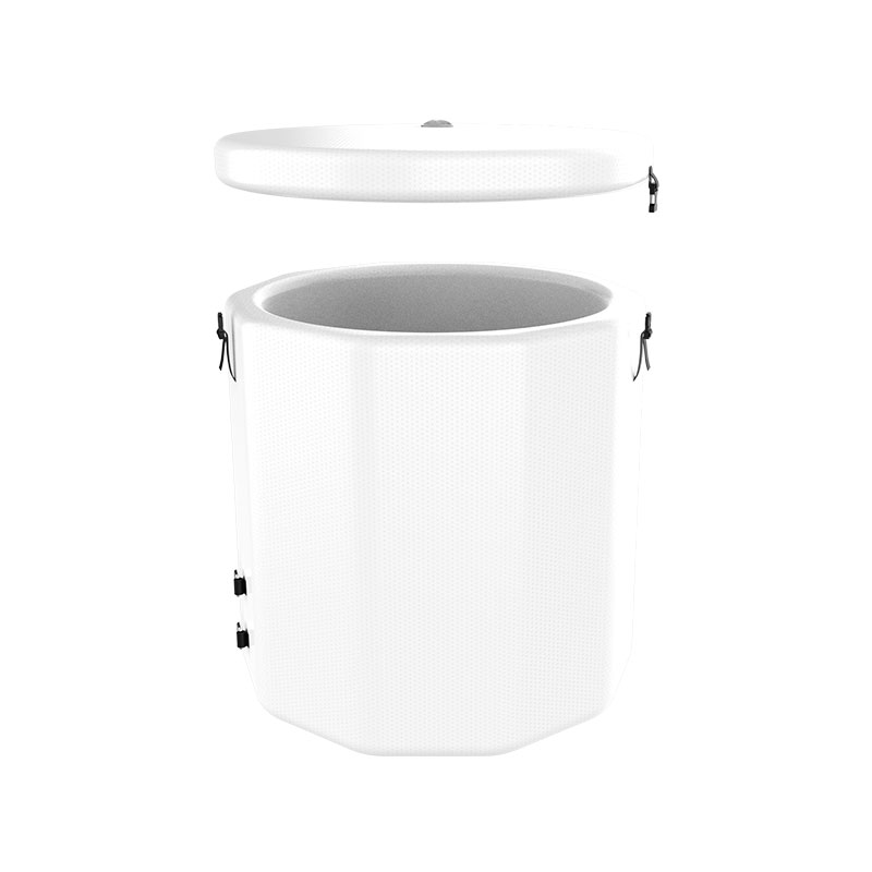 குளிர்ந்த குளியல் மீட்புக்கு ஊதப்பட்ட பனி வீழ்ச்சி தொட்டி