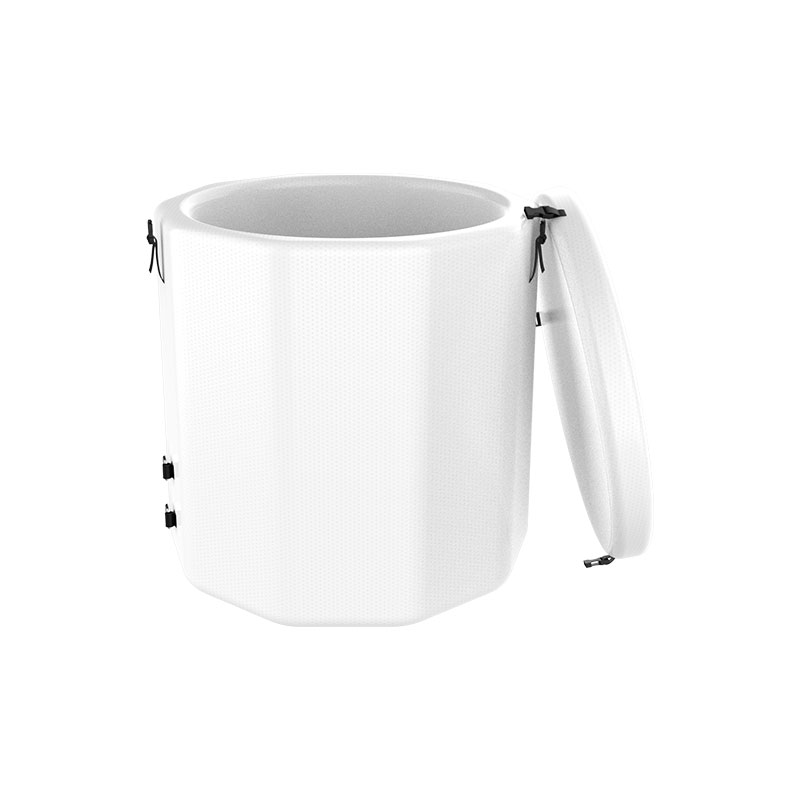 குளிர்ந்த குளியல் மீட்புக்கு ஊதப்பட்ட பனி வீழ்ச்சி தொட்டி