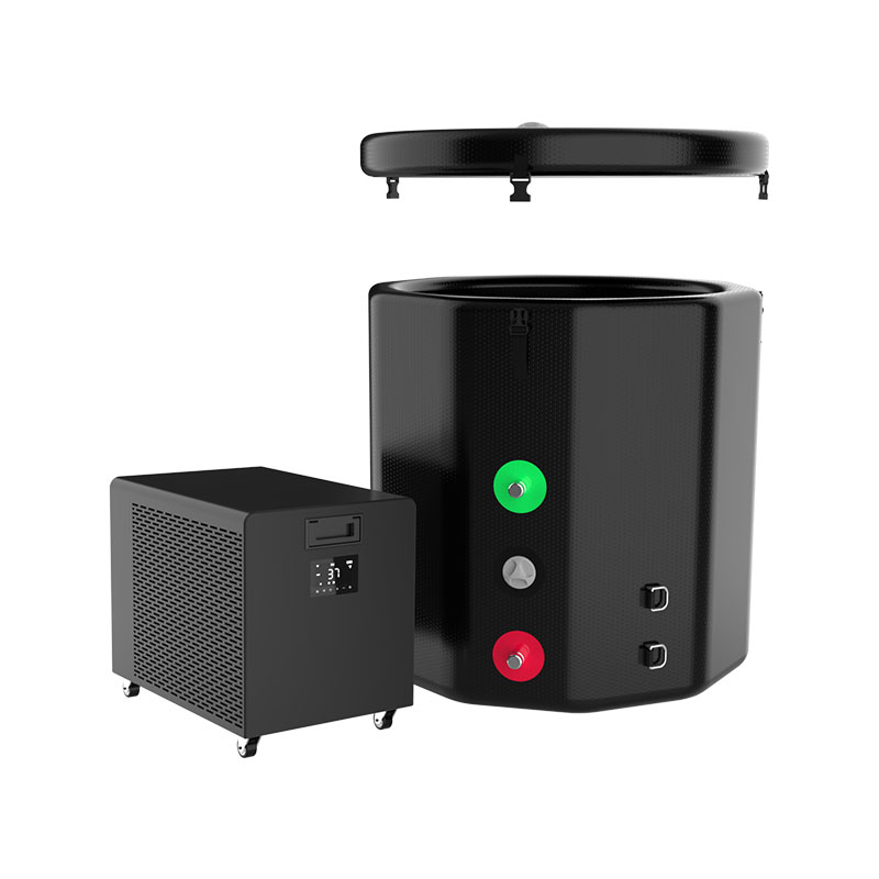 குளிர்ந்த குளியல் மீட்புக்கு ஊதப்பட்ட பனி வீழ்ச்சி தொட்டி குளிர்ந்த குளியல் மீட்புக்கு ஊதப்பட்ட பனி வீழ்ச்சி தொட்டி