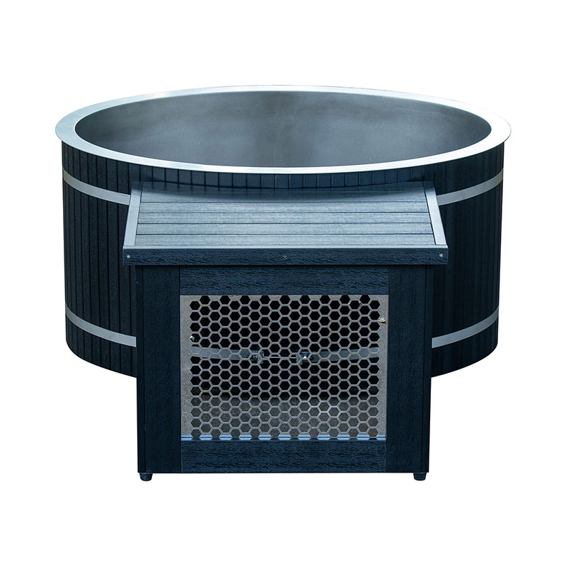 துருப்பிடிக்காத-எஃகு தொட்டியுடன் ஓவல் கோல்ட் ப்ளங்